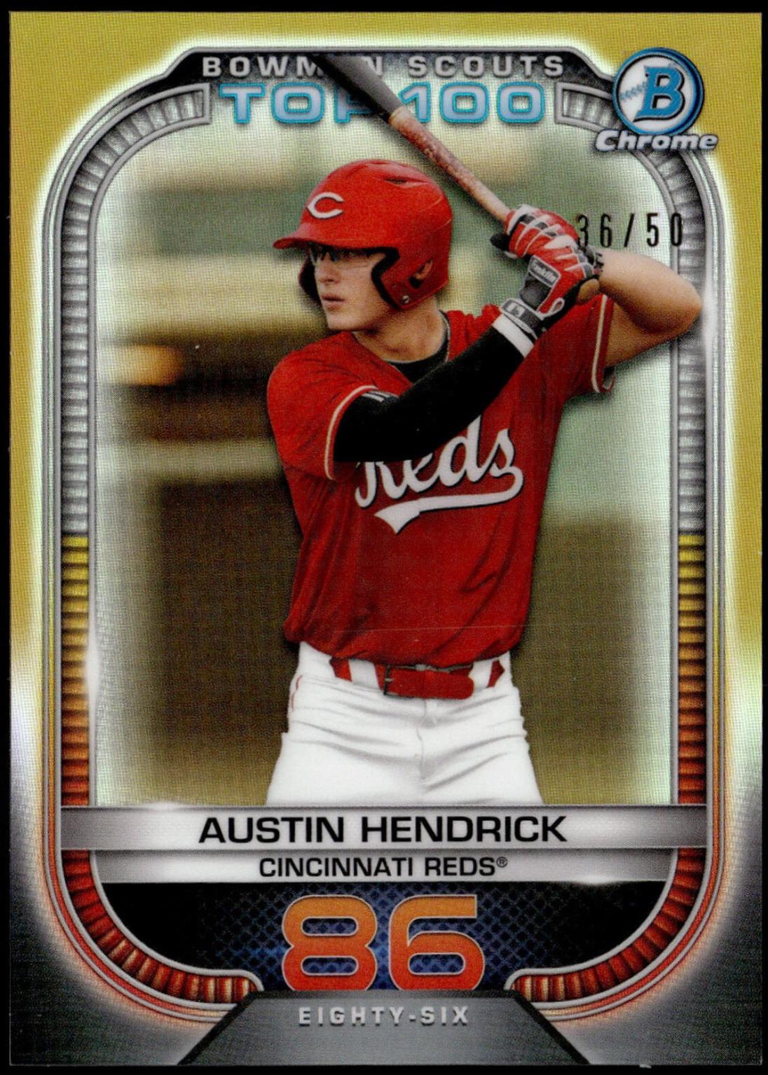 Austin Hendrick [Gold] #BTP-86