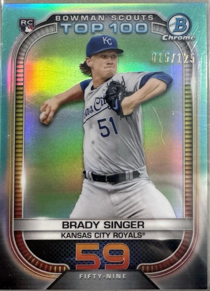 Brady Singer [Aqua] #BTP-59