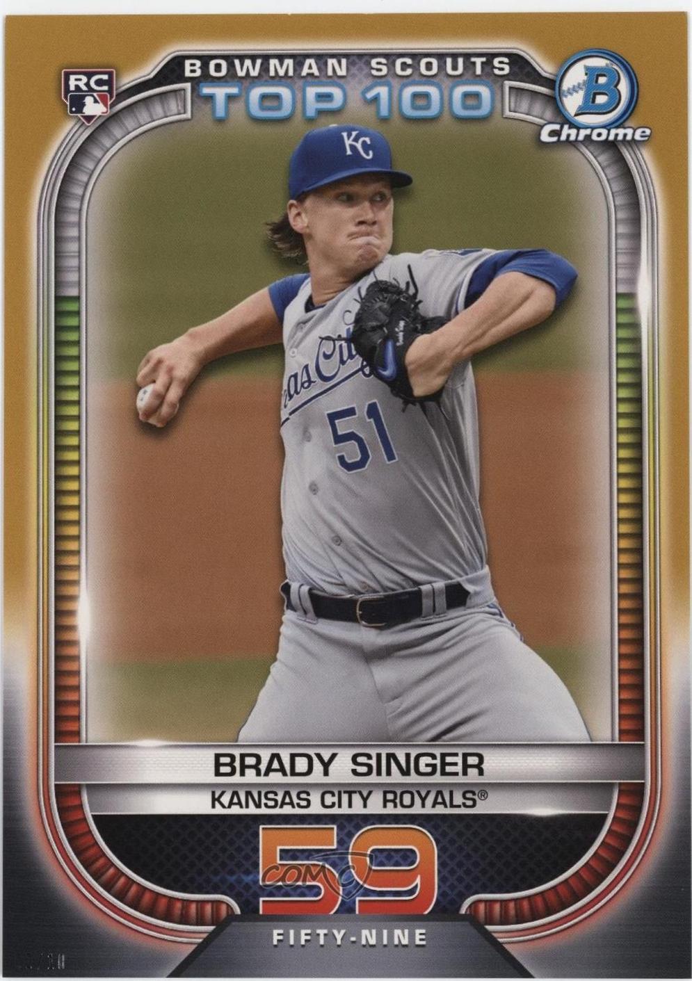 Brady Singer [Gold] #BTP-59