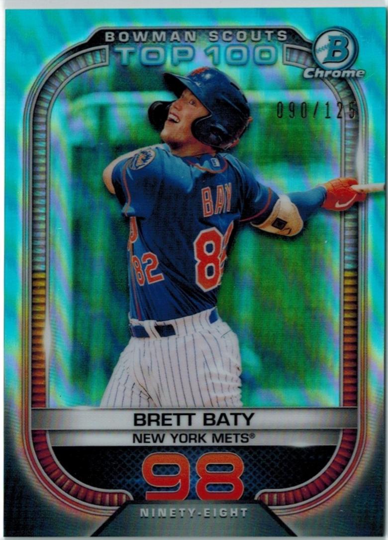 Brett Baty [Aqua] #BTP-98