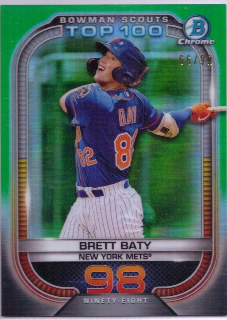 Brett Baty [Green] #BTP-98