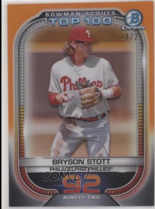 Bryson Stott [Orange] #BTP-92