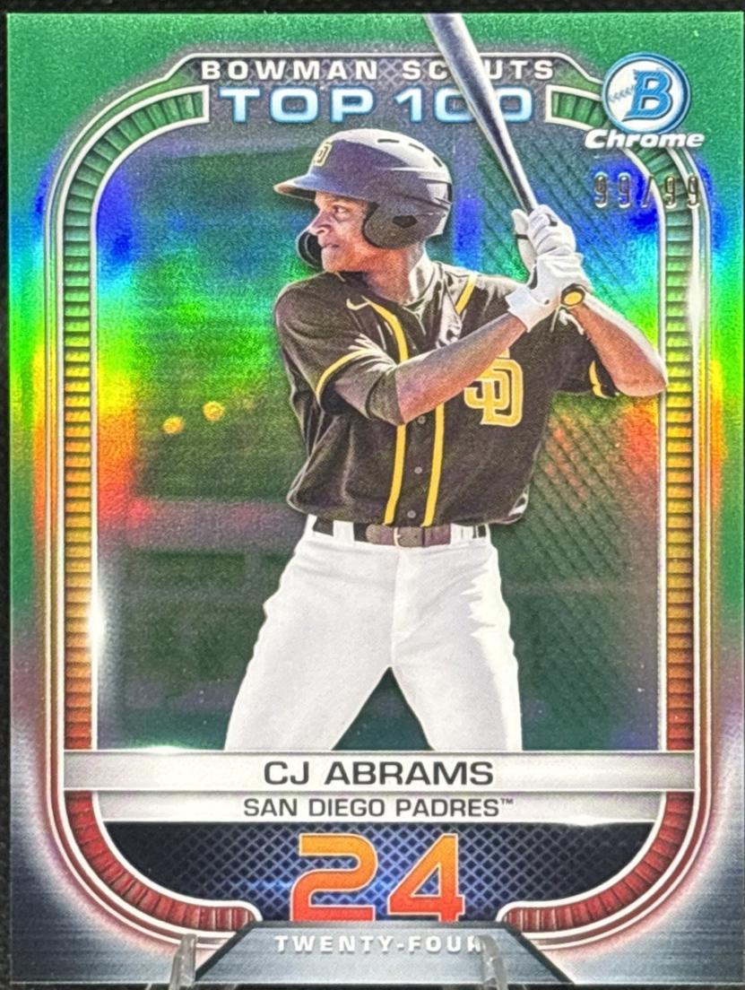 CJ Abrams [Green] #BTP-24