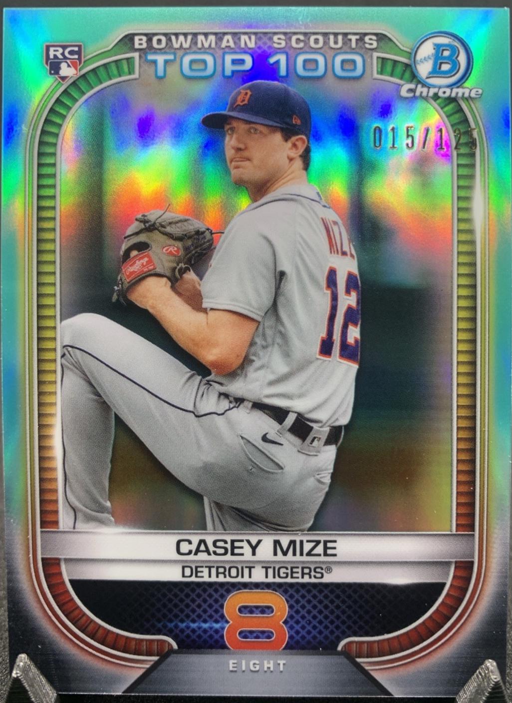 Casey Mize [Aqua] #BTP-8