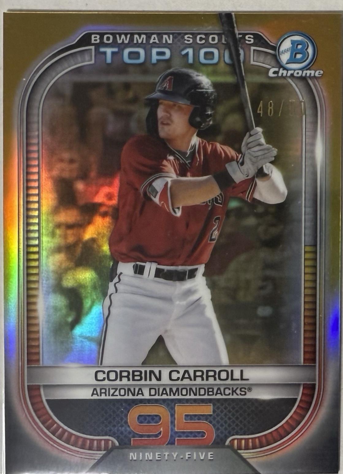 Corbin Carroll [Gold] #BTP-95