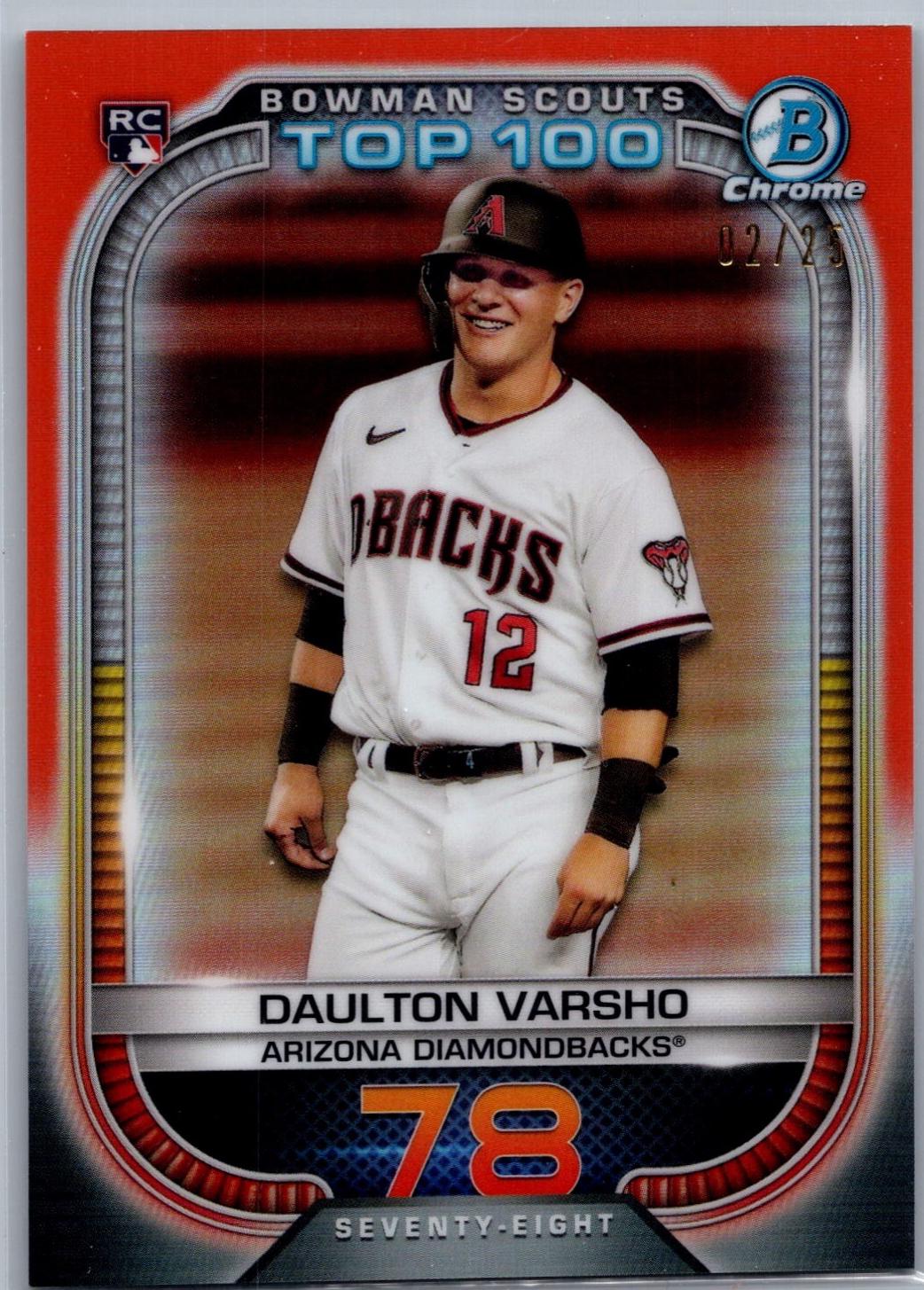 Daulton Varsho [Orange] #BTP-78