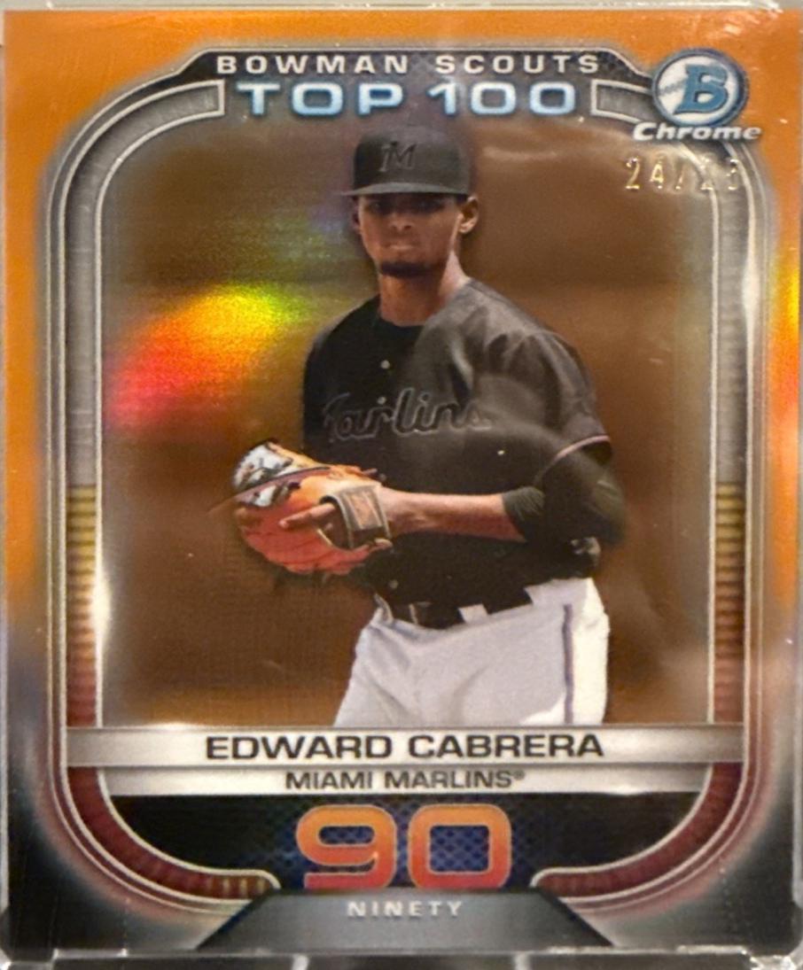 Edward Cabrera [Orange] #BTP-90