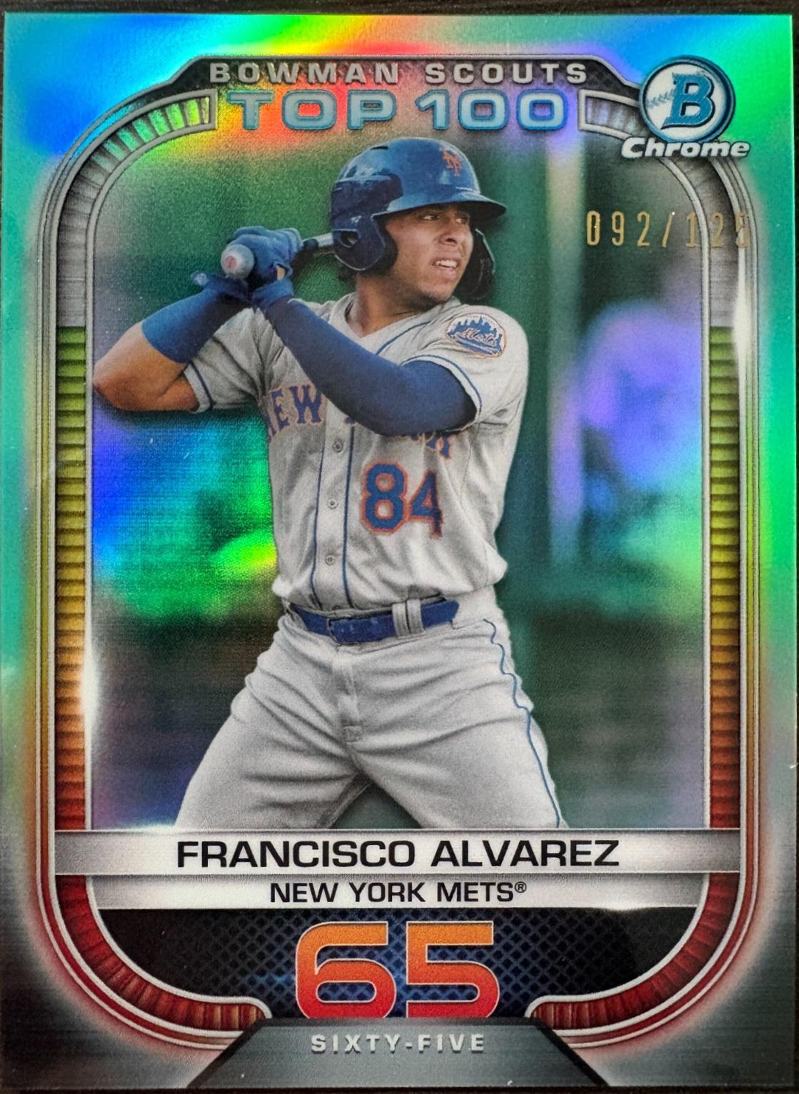 Francisco Alvarez [Aqua] #BTP-65