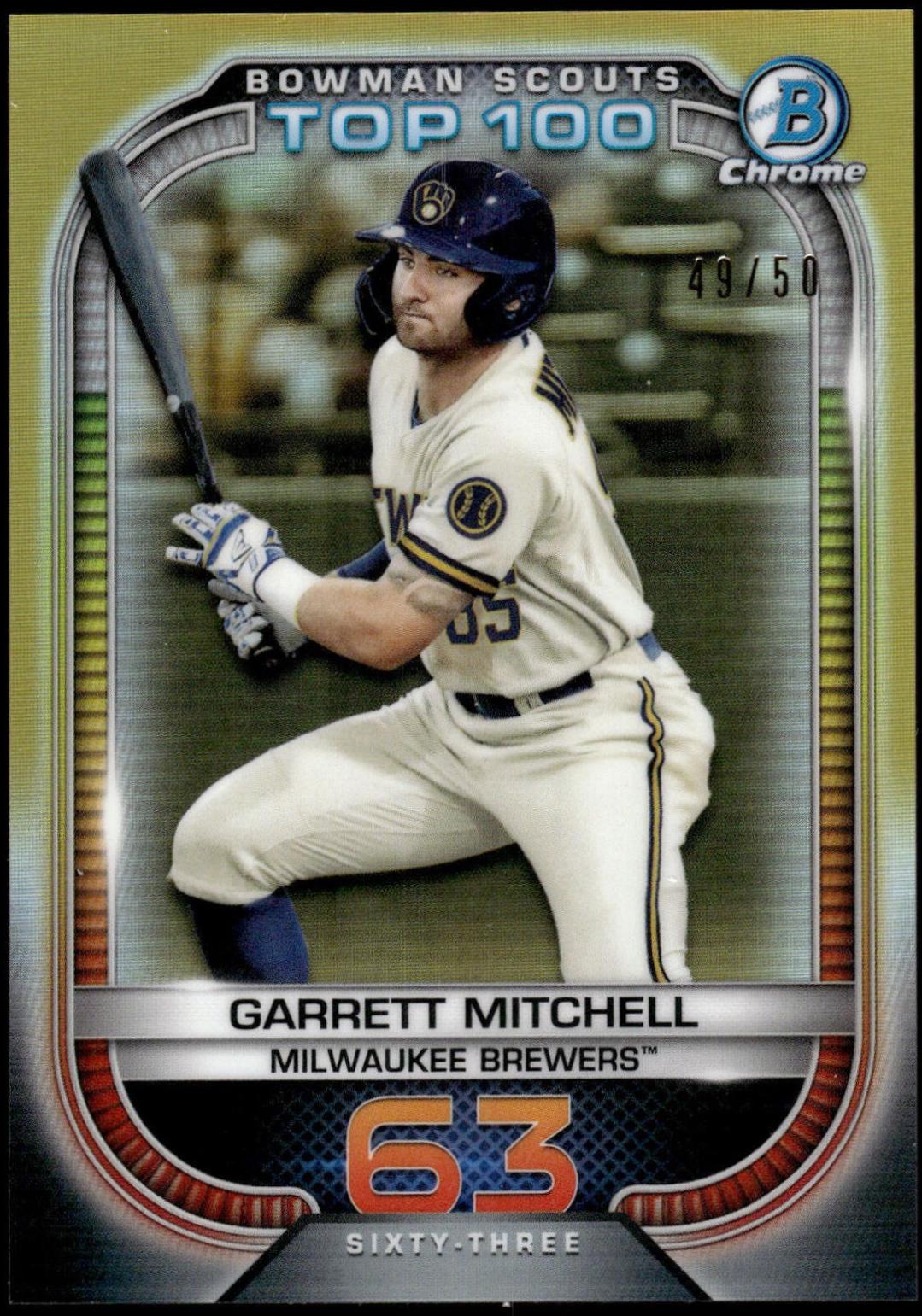 Garrett Mitchell [Gold] #BTP-63