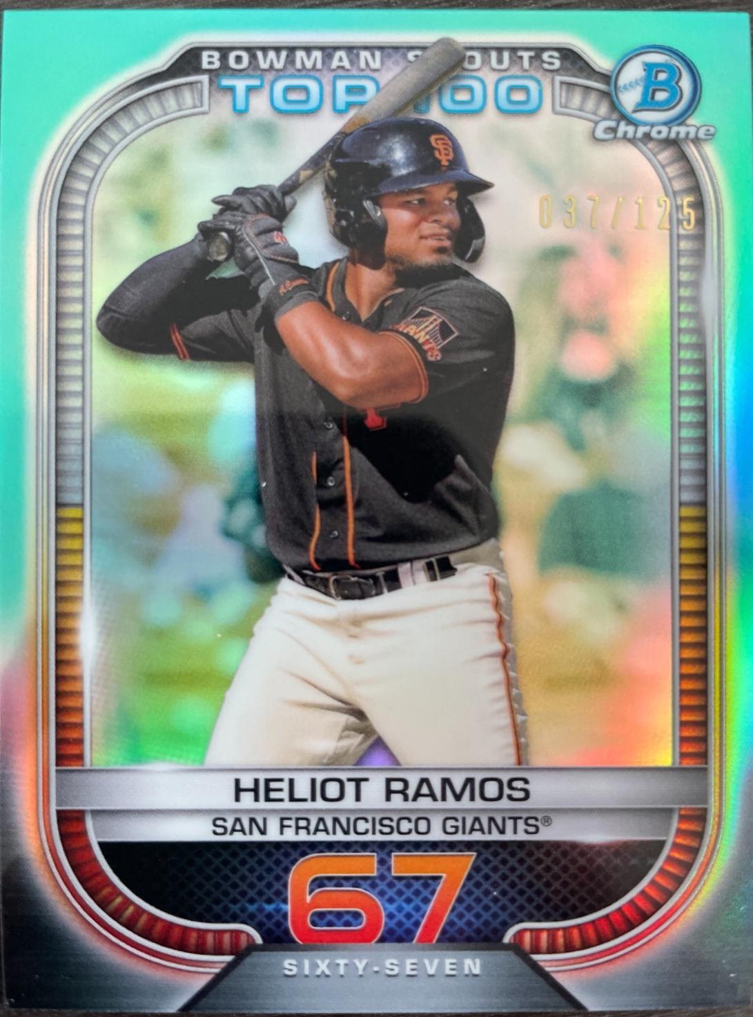 Heliot Ramos [Aqua] #BTP-67