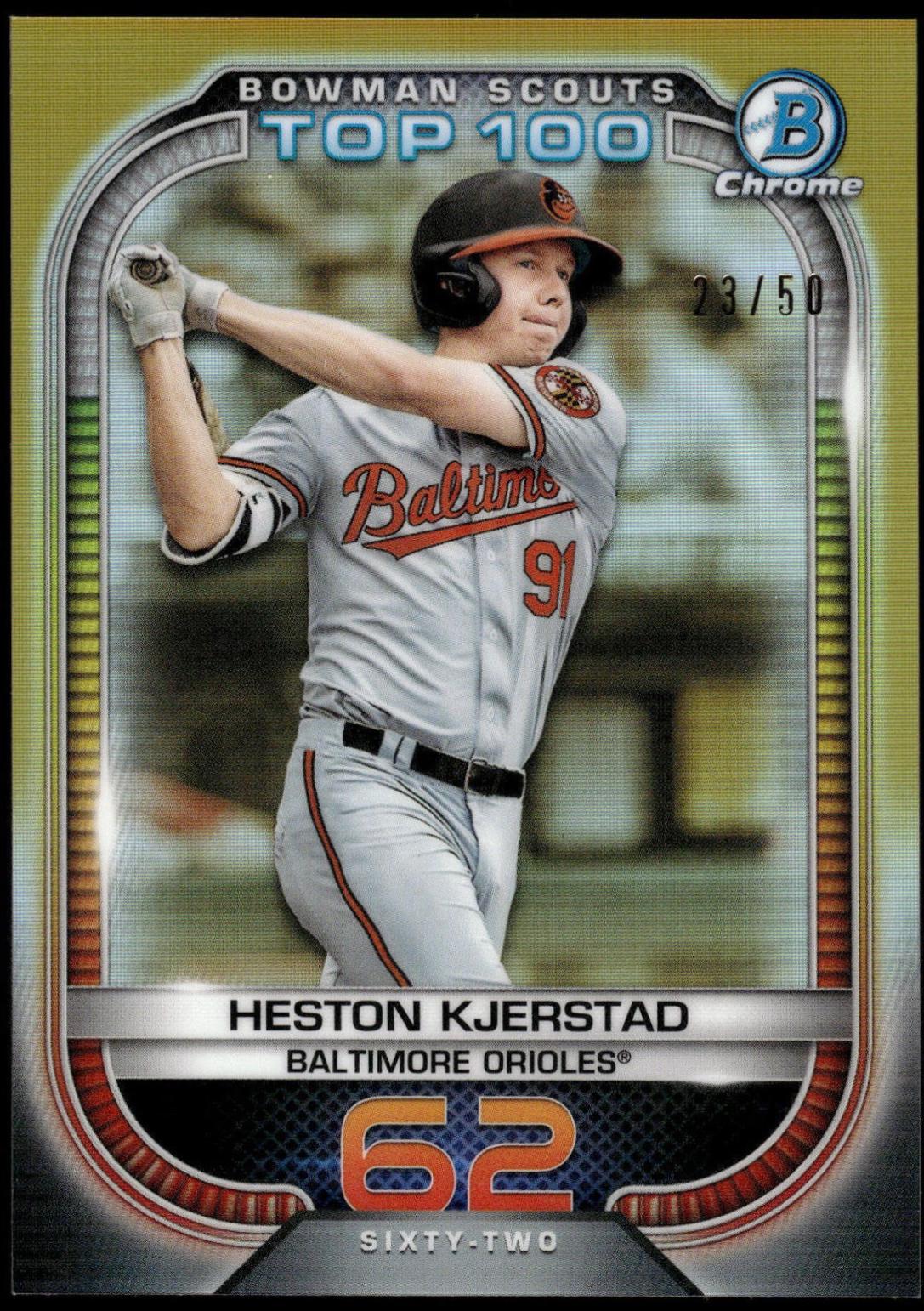 Heston Kjerstad [Gold] #BTP-62