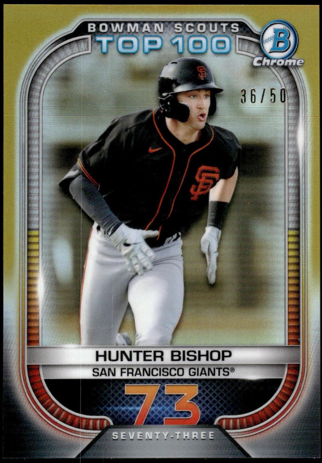 Hunter Bishop [Gold] #BTP-73