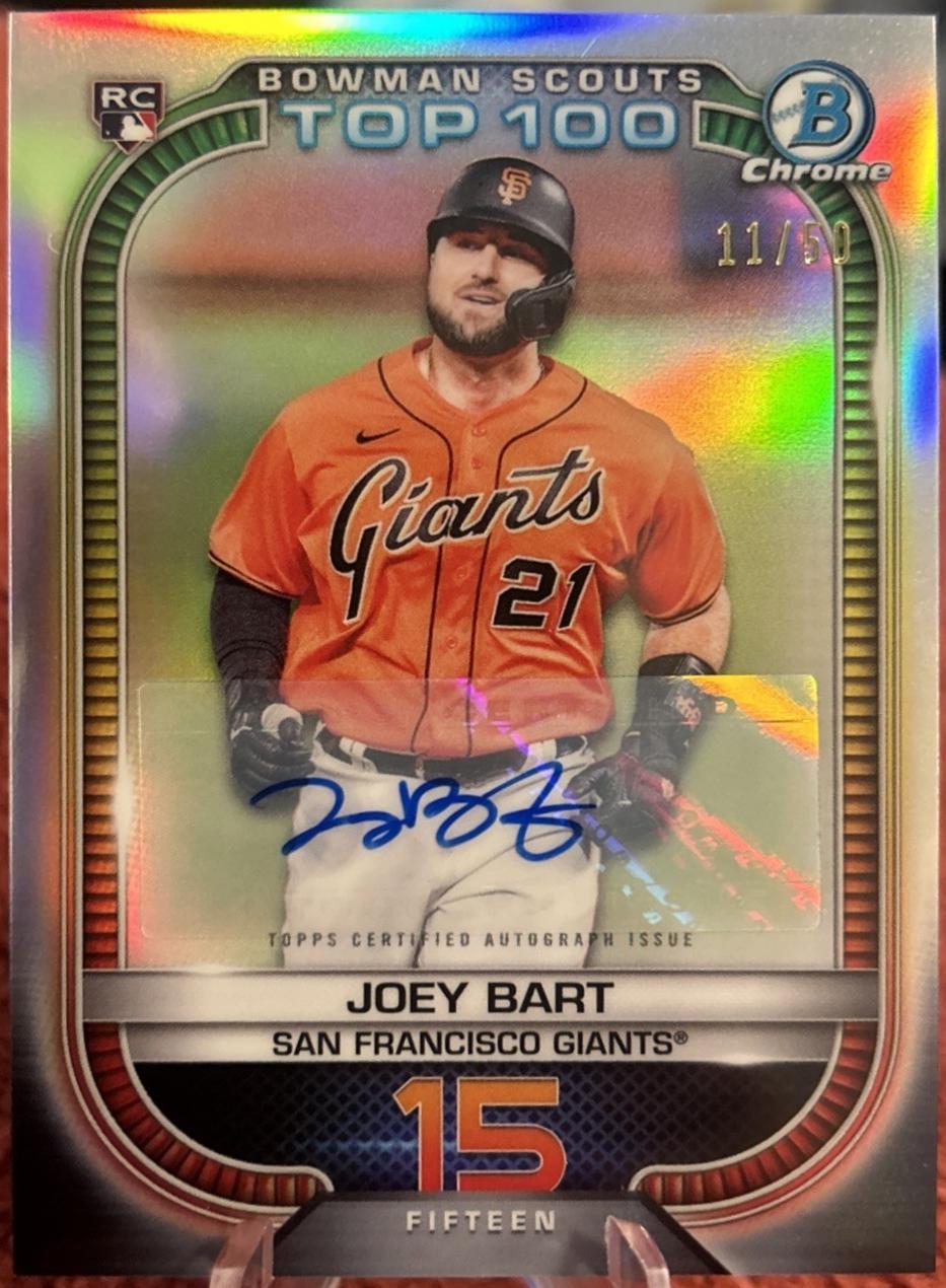 Joey Bart [Autograph] #BTP-15
