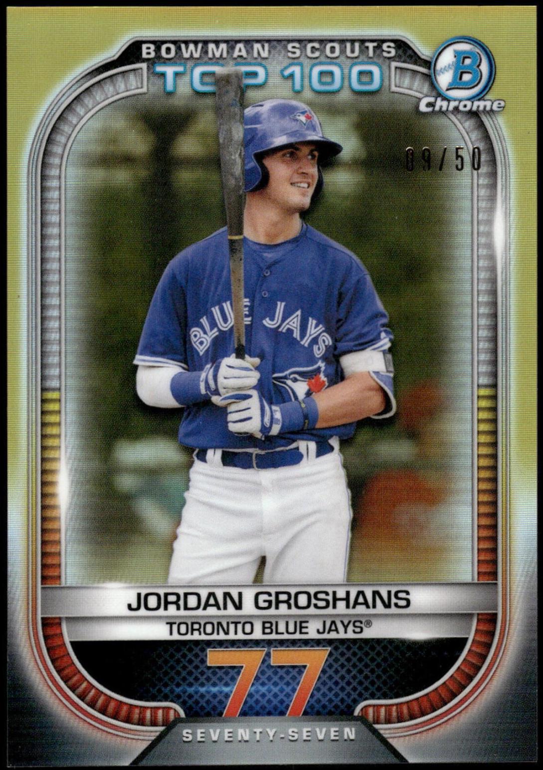 Jordan Groshans [Gold] #BTP-77