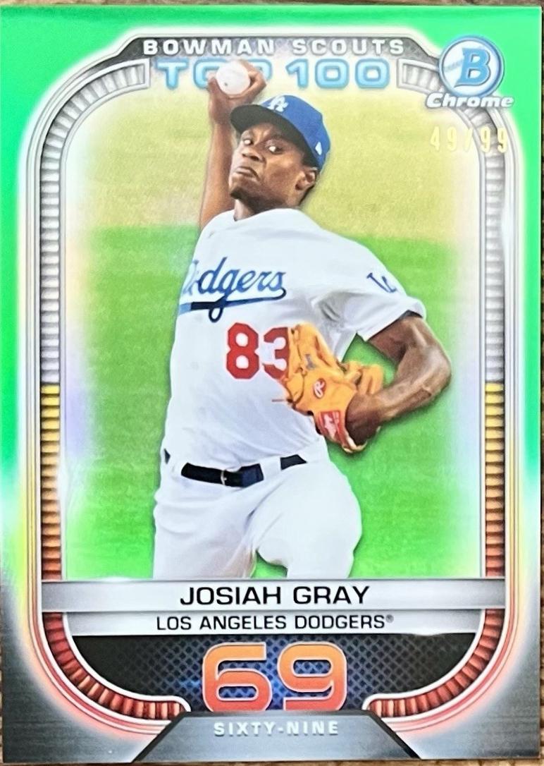 Josiah Gray [Green] #BTP-69