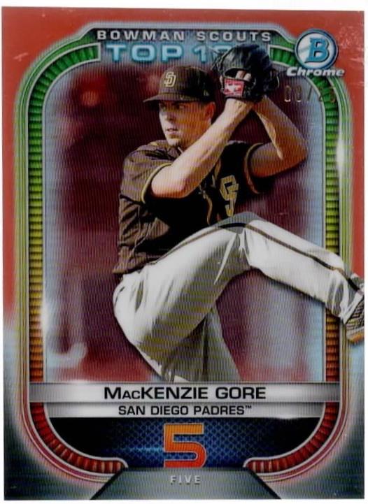 MacKenzie Gore [Orange] #BTP-5