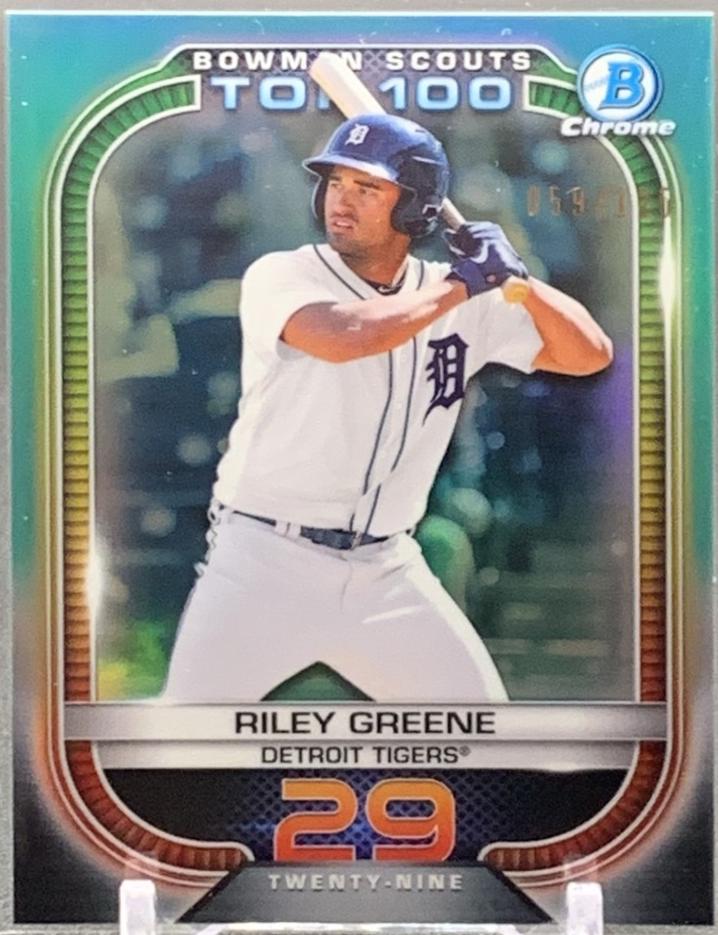 Riley Greene [Aqua] #BTP-29
