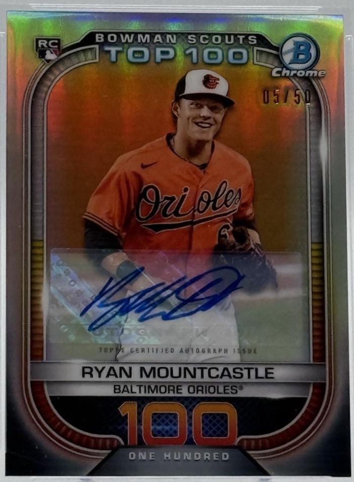 Ryan Mountcastle [Autograph] #BTP-100