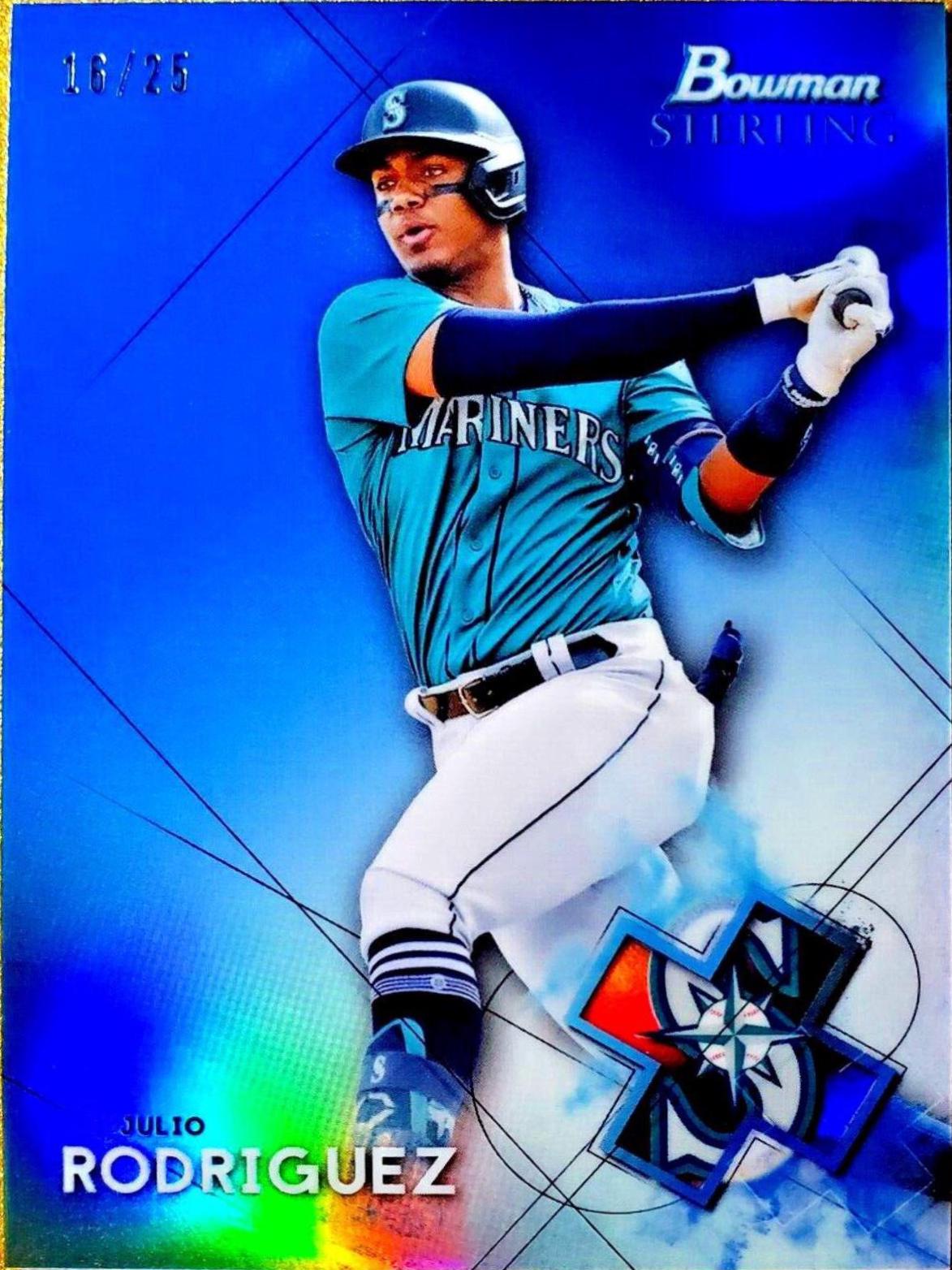 Julio Rodriguez [Blue Refractor] #BSP-21