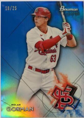Nolan Gorman [Blue Refractor] #BSP-30