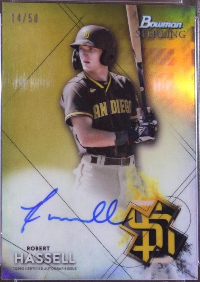 Robert Hassell [Gold Refractor] #BSP-12
