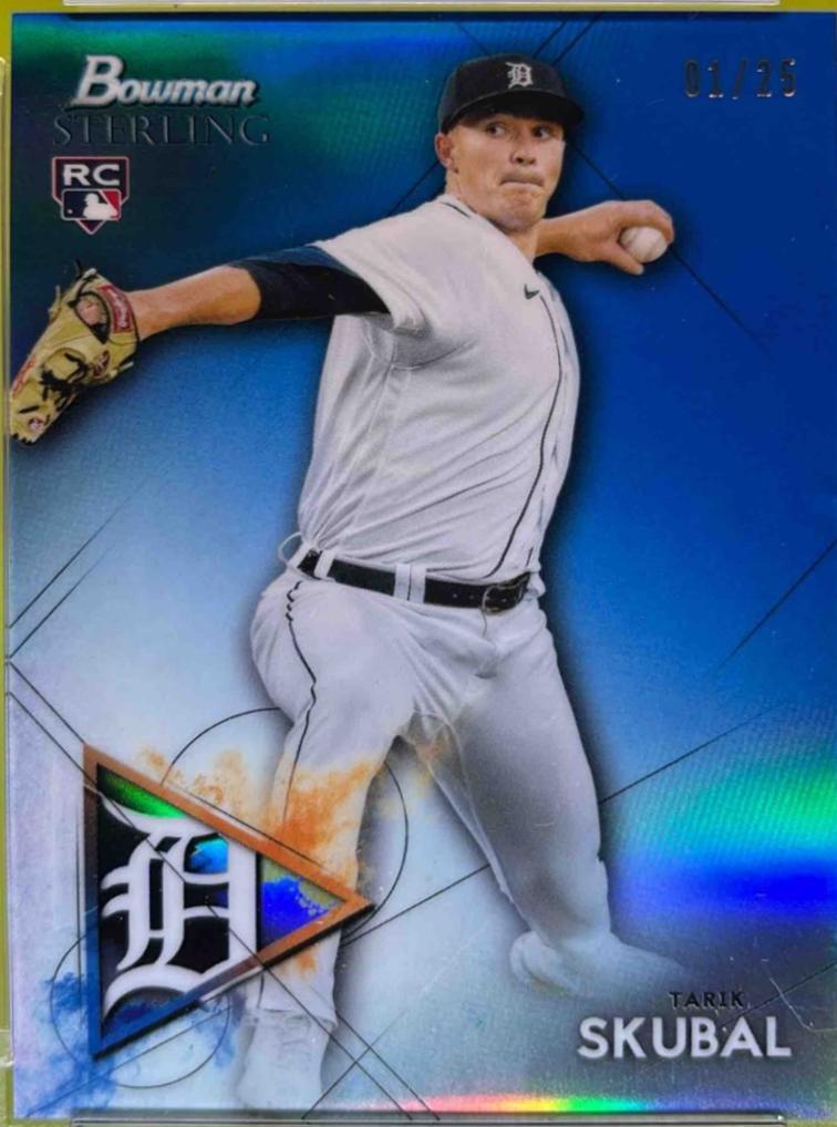Tarik Skubal [Blue Refractor] #BSR-72