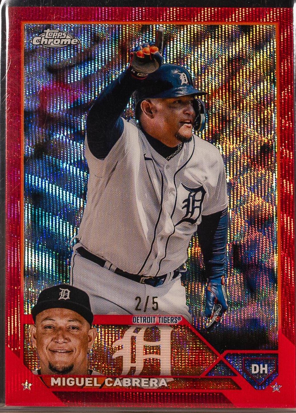 Miguel Cabrera [Red Wave] #164