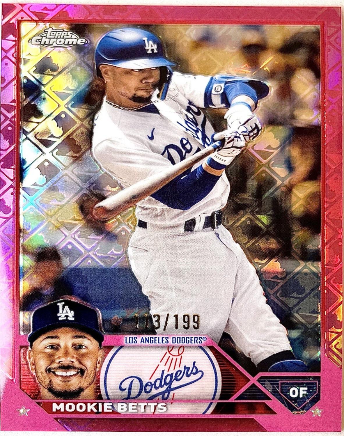 Mookie Betts [Pink Logofractor] #150