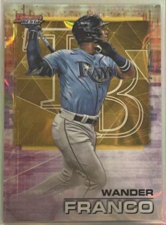 Wander Franco [Gold Lava Refractor] #50