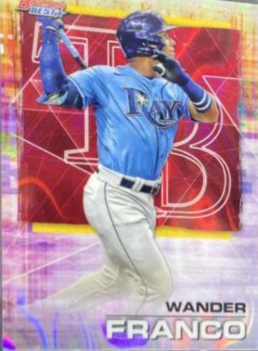 Wander Franco [Red Lava Refractor] #50