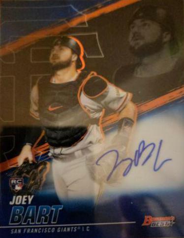 Joey Bart [Blue Refractor] #B21-JB