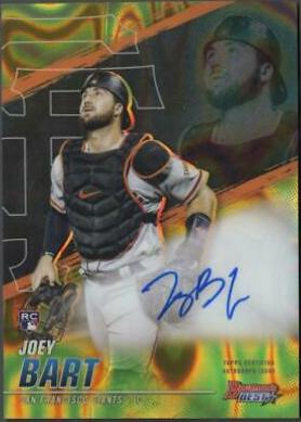Joey Bart [Gold Lava Refractor] #B21-JB