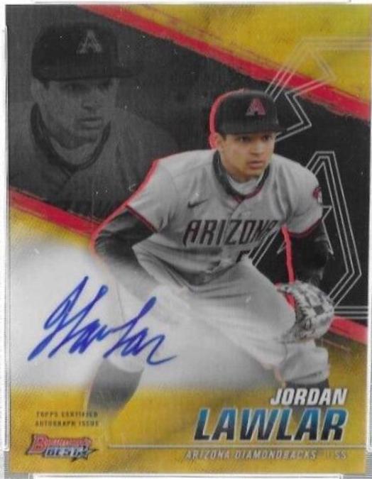 Jordan Lawlar [Gold Refractor] #B21-JLA