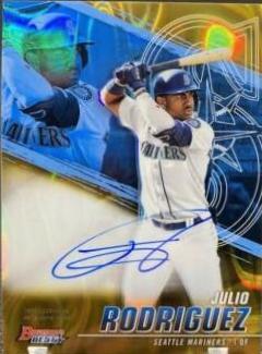 Julio Rodriguez [Gold Lava Refractor] #B21-JR
