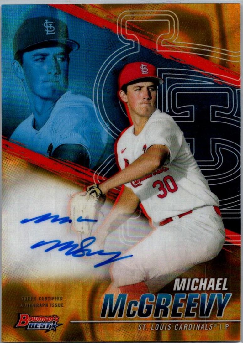 Michael McGreevy [Gold Lava Refractor] #B21-MMC
