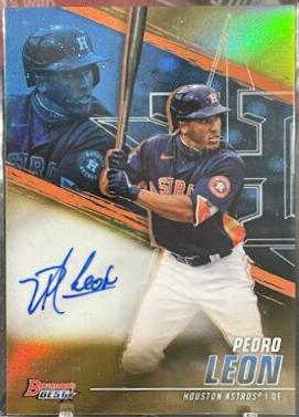 Pedro Leon [Gold Refractor] #B21-PL