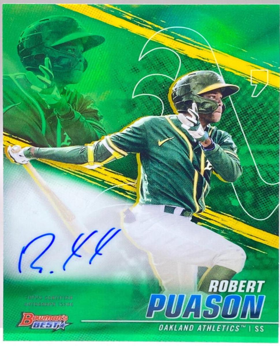 Robert Puason [Green Refractor] #B21-RP