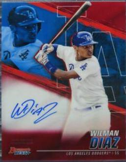 Wilman Diaz [Red Refractor] #B21-WD
