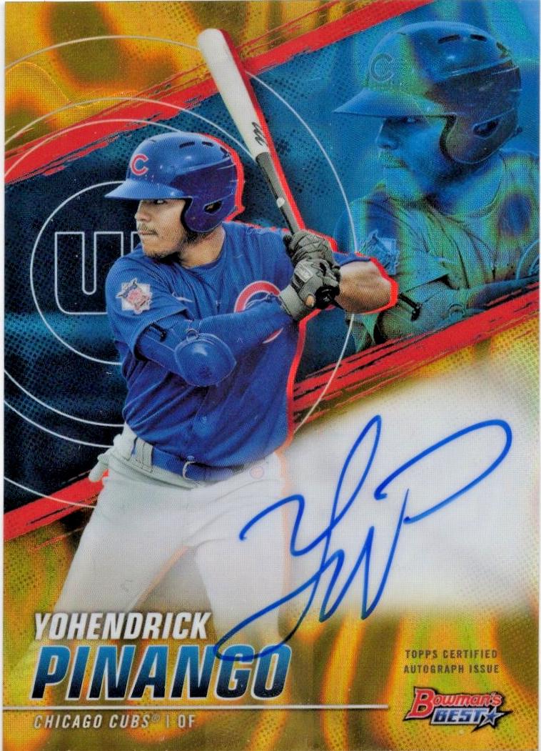 Yohendrick Pinango [Gold Lava Refractor] #B21-YP