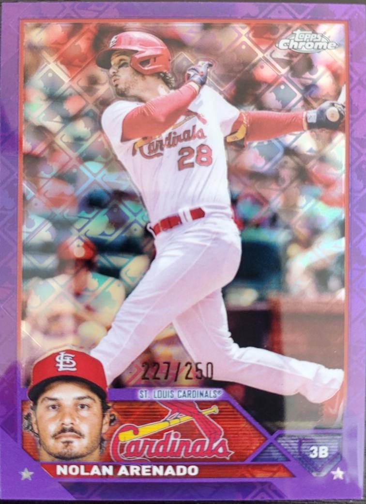 Nolan Arenado [Purple Logofractor] #115