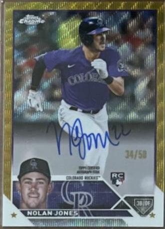 Nolan Jones [Gold Wave] #43