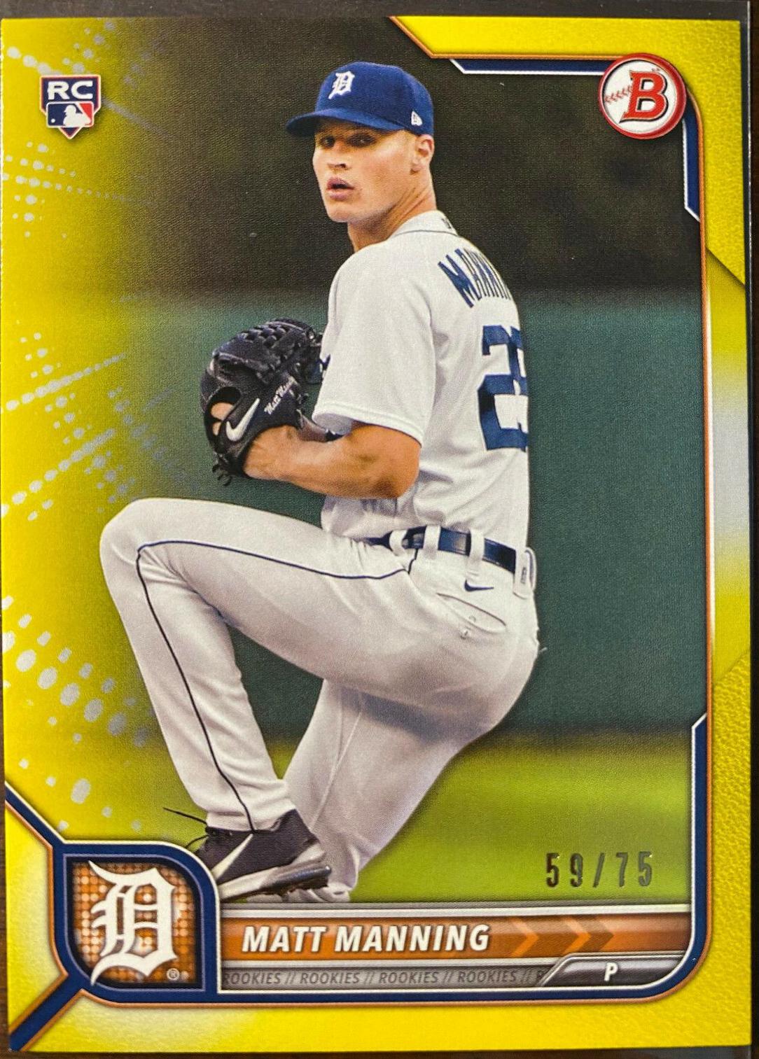 Matt Manning [Yellow] #58