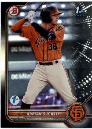 Adrian Sugastey [Black Foil] #BPPF-19