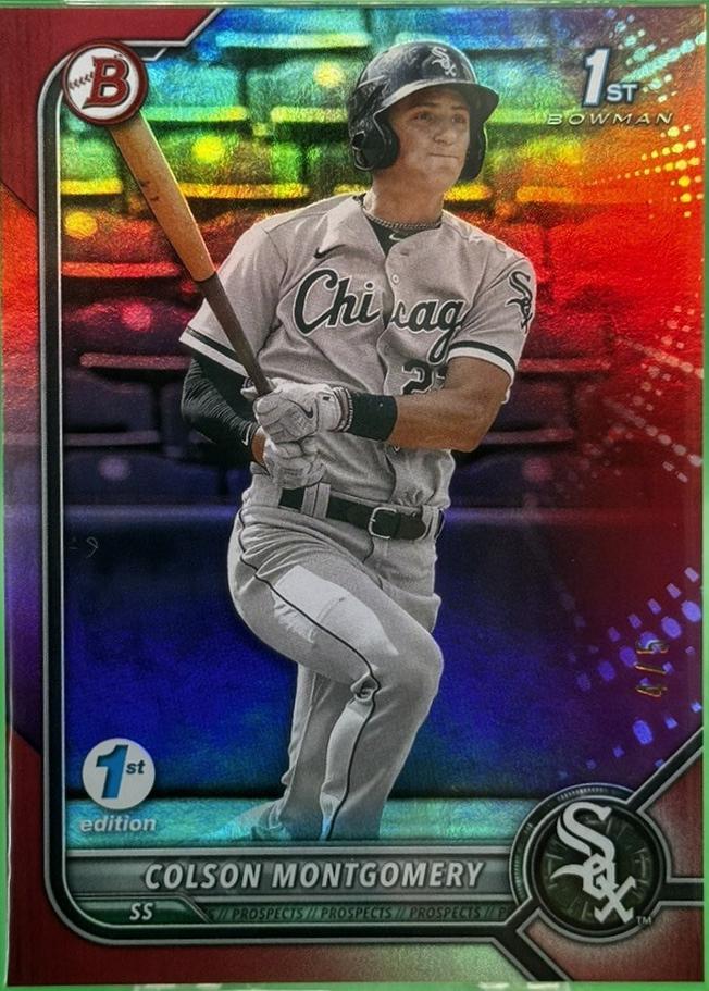 Colson Montgomery [Red Foil] #BPPF-71