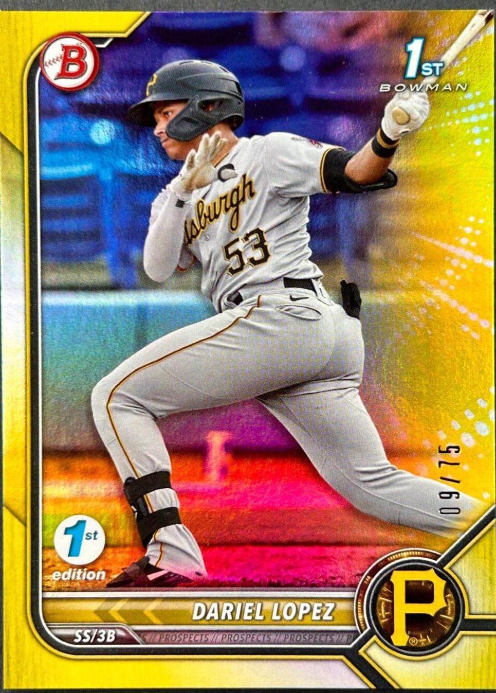Dariel Lopez [Yellow Foil] #BPPF-56
