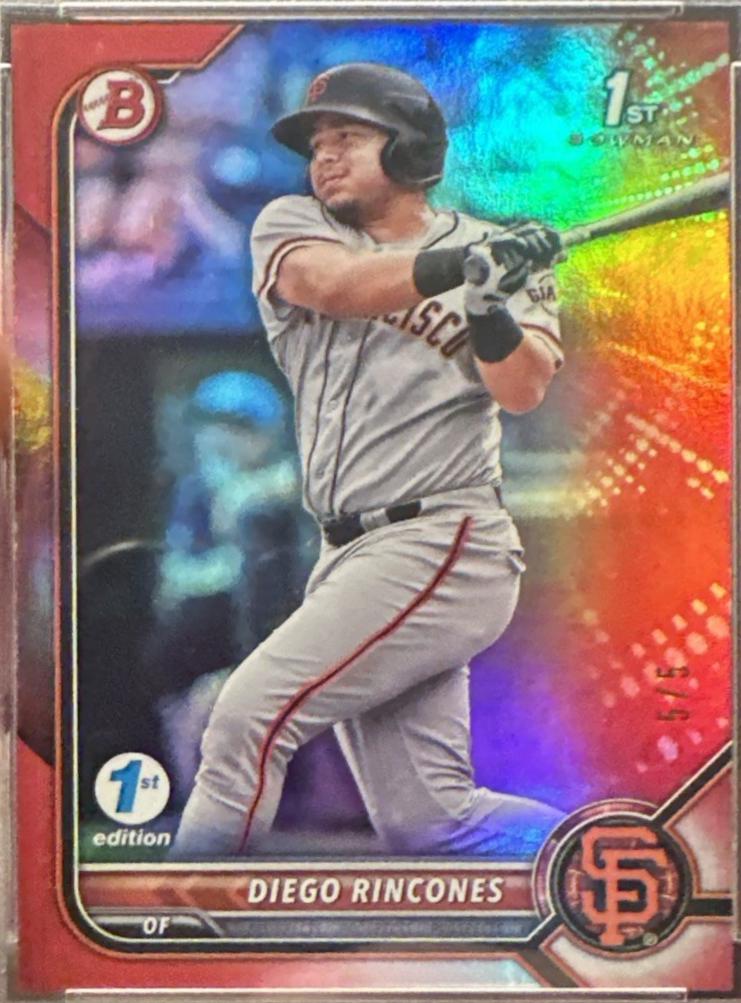 Diego Rincones [Red Foil] #BPPF-65