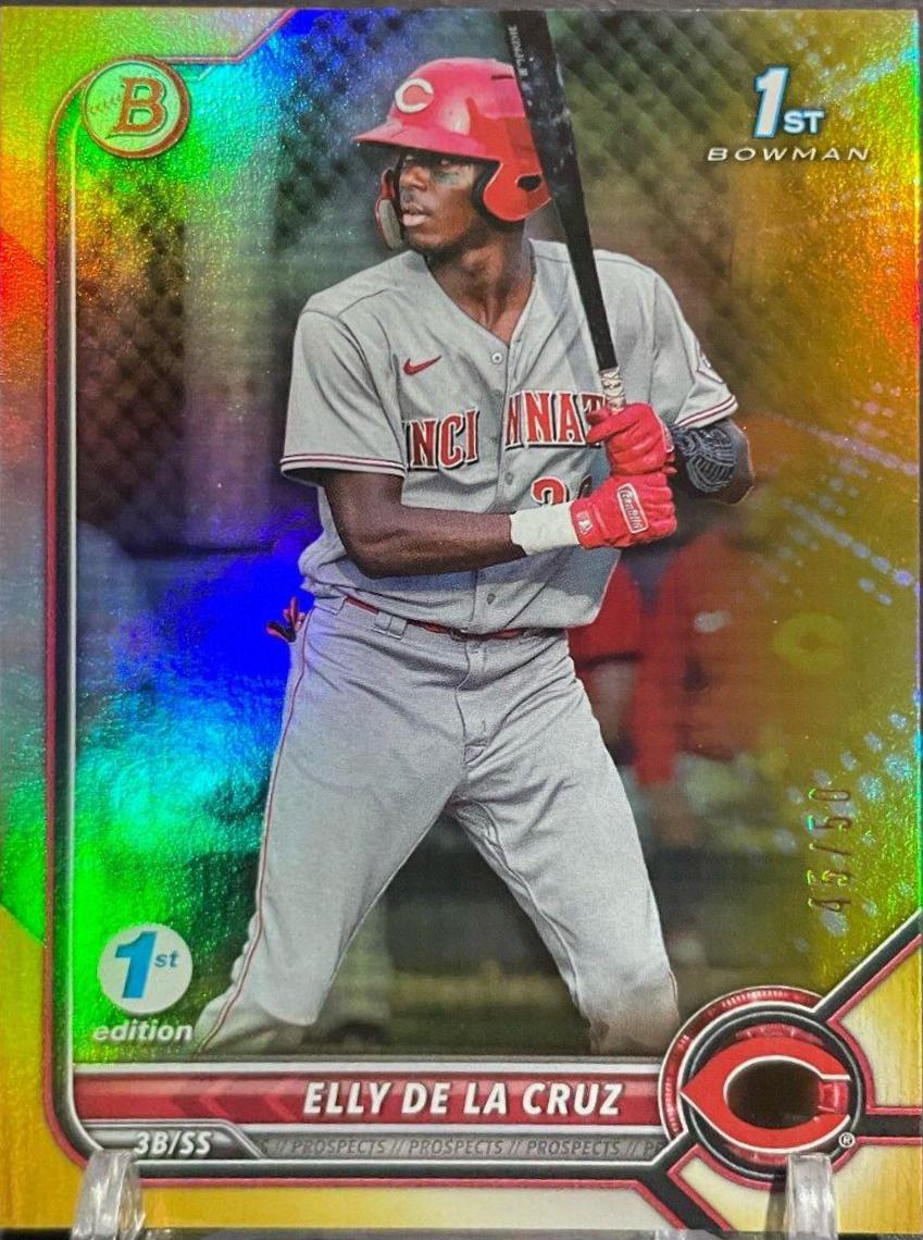 Elly De LA Cruz [Gold Foil] #BPPF-50