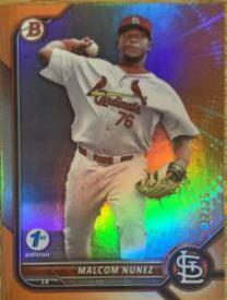 Malcom Nunez [Orange Foil] #BPPF-42