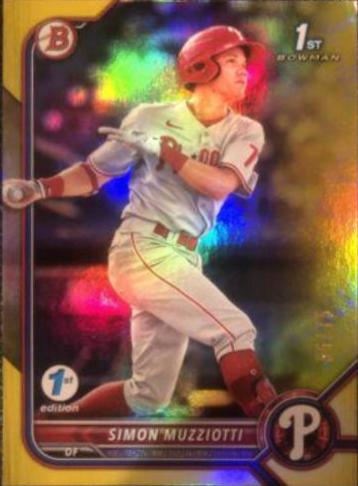 Simon Muzziotti [Yellow Foil] #BPPF-40