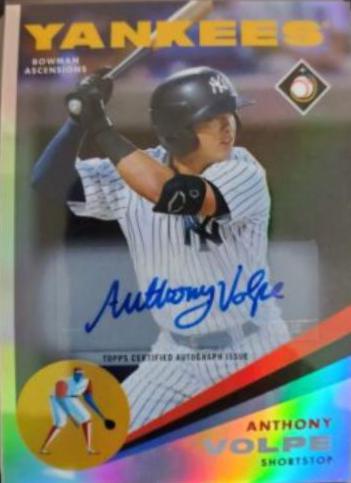 Anthony Volpe [Autograph] #BA-24
